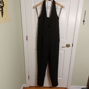 Dynamite Halter Jumpsuit Blacl US S